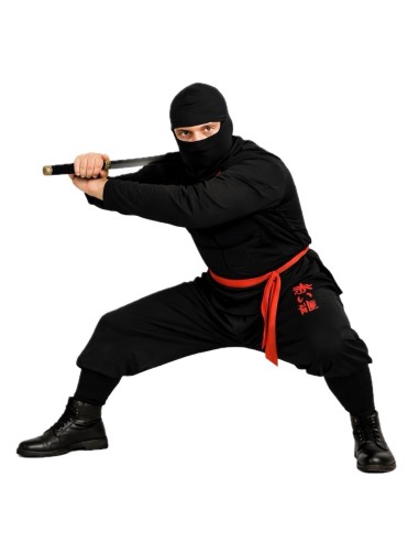 Fato de Ninja Tamanho L | Disfarces para Adultos O Rei do Carnaval